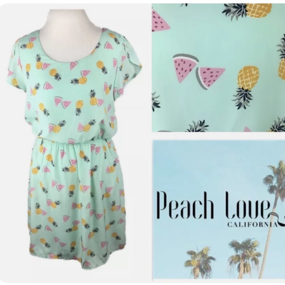 ModCloth Peach Love Watermelon Dress.